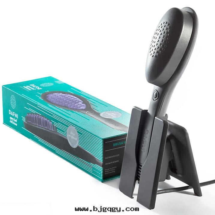 DAFNI直(zhí)发梳，智能(néng)小黑(hēi)梳，不(bù)傷发-支架+保護罩(zhào)