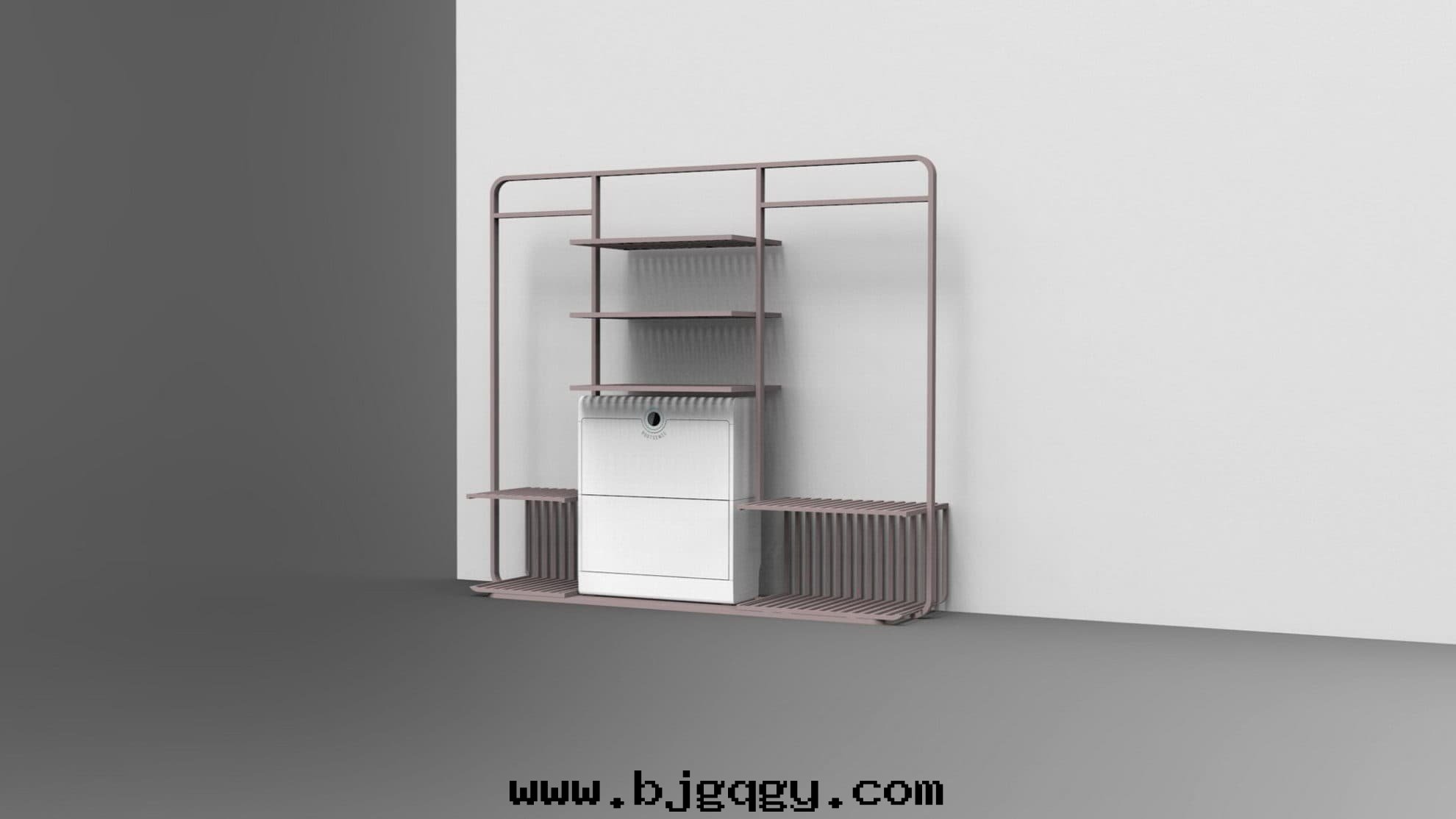 智能(néng)鞋(xié)柜室内搭配暖色(sè)-根(gēn)元智能(néng)鞋(xié)柜護理機(jī)-Footies室内設計(jì)图(tú)