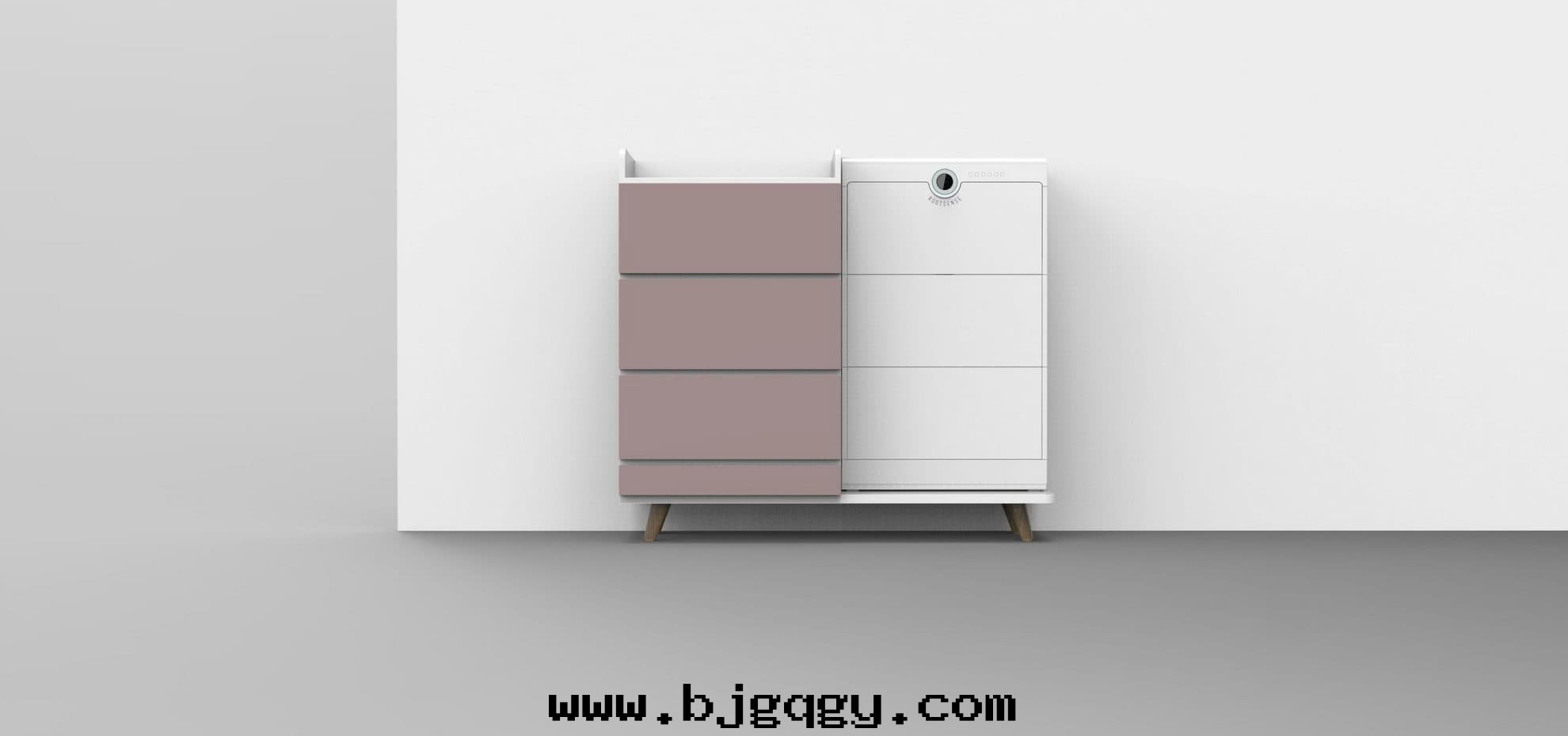 智能(néng)鞋(xié)柜室内設計(jì)搭配冷(lěng)色(sè)-根(gēn)元智能(néng)鞋(xié)柜護理機(jī)Footies